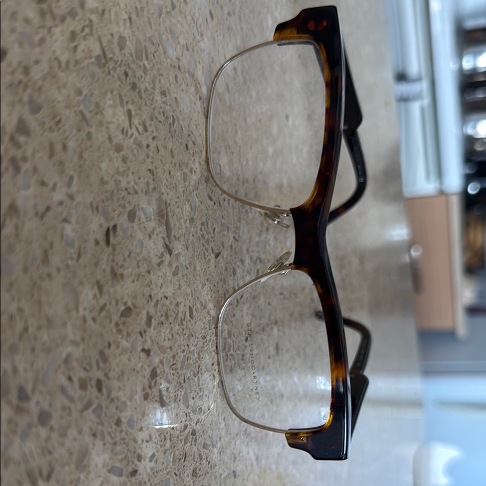 Tortoiseshell Square Stella McCartney glasses.   Never worn